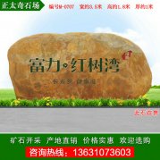 3.5米寬產(chǎn)地黃蠟石 樓盤小區(qū)門牌石 編號M-0707