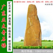  6.3米高 大型景觀黃蠟石 景區(qū)刻字石 編號R-2403