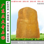 3.9米高黃蠟石 各種規(guī)格刻字石 編號A5-3008